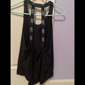 Nike black/white size XL workout tank